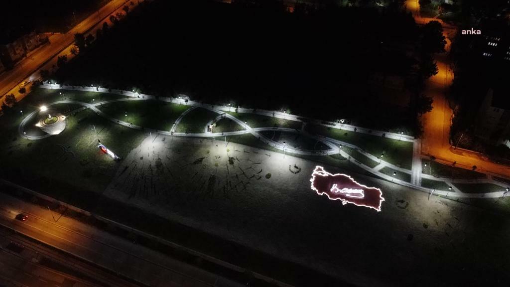 ODUNPAZARI BELEDİYESİ’NDEN BÜYÜK ZAFER’İN 100. YILINA ÖZEL PARK
