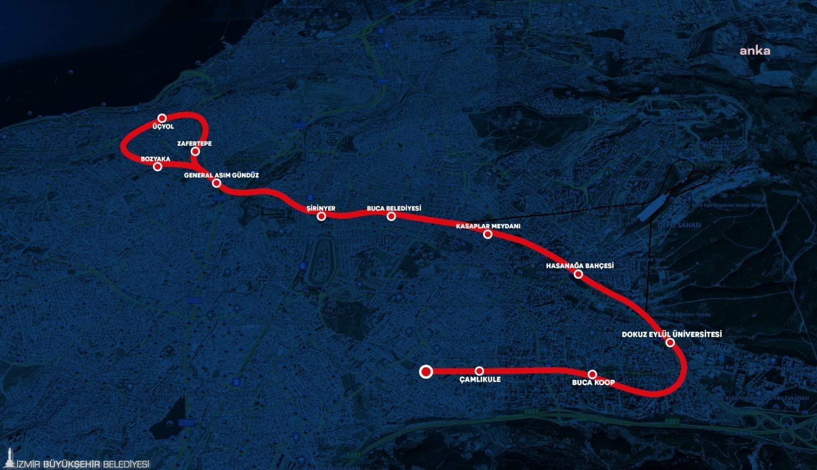 BUCA METROSU'NDA TÜNEL KAZISI AŞAMASINA GELİNDİ