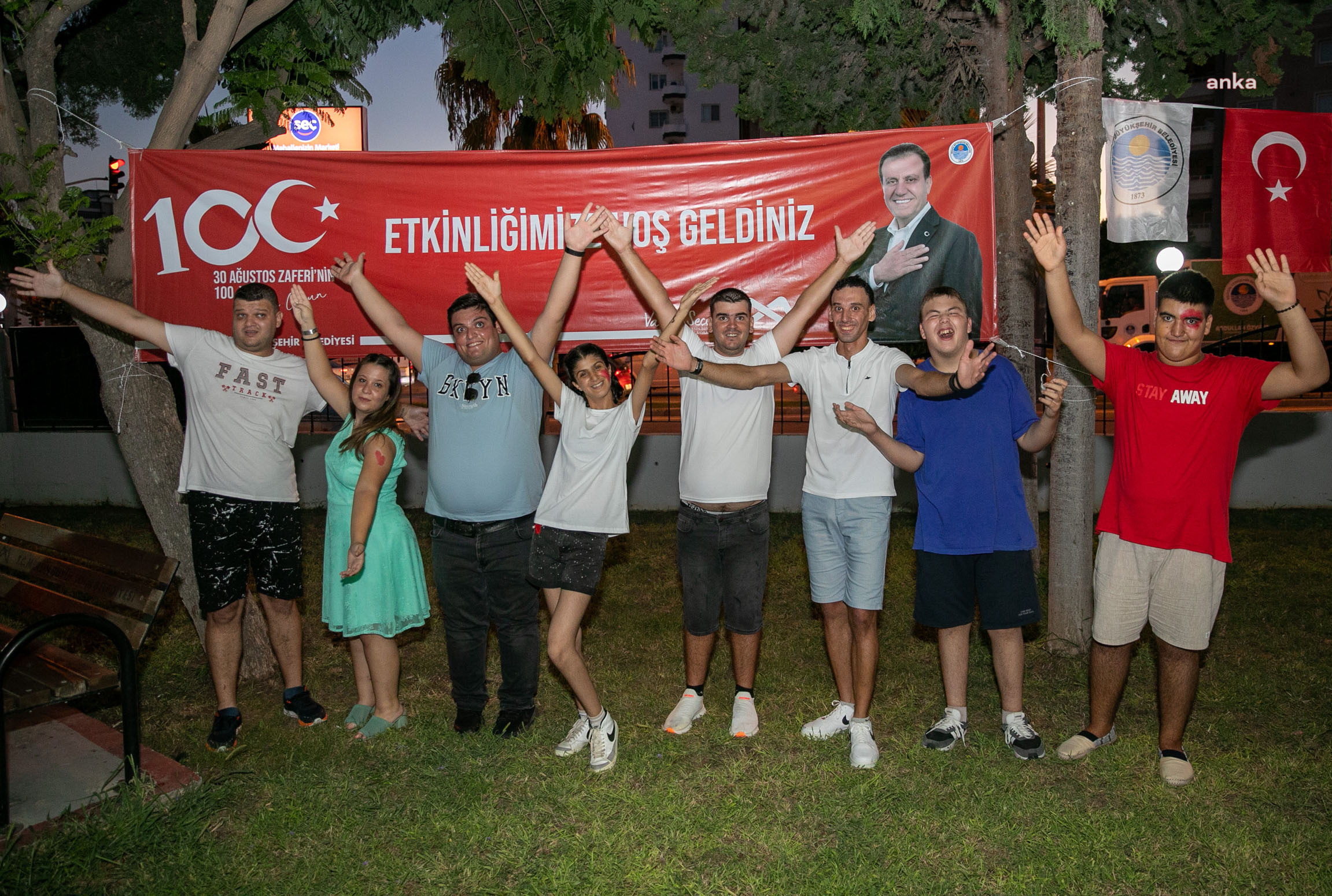 MERSİN BÜYÜKŞEHİR ENGELSİZ YAŞAM PARKI'NDA ZAFER BAYRAMI COŞKUSU