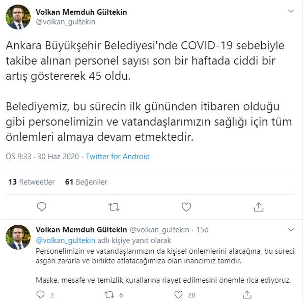 ABB’DE ÇALIŞAN 45 PERSONELE KORONAVİRÜS TAKİBİ