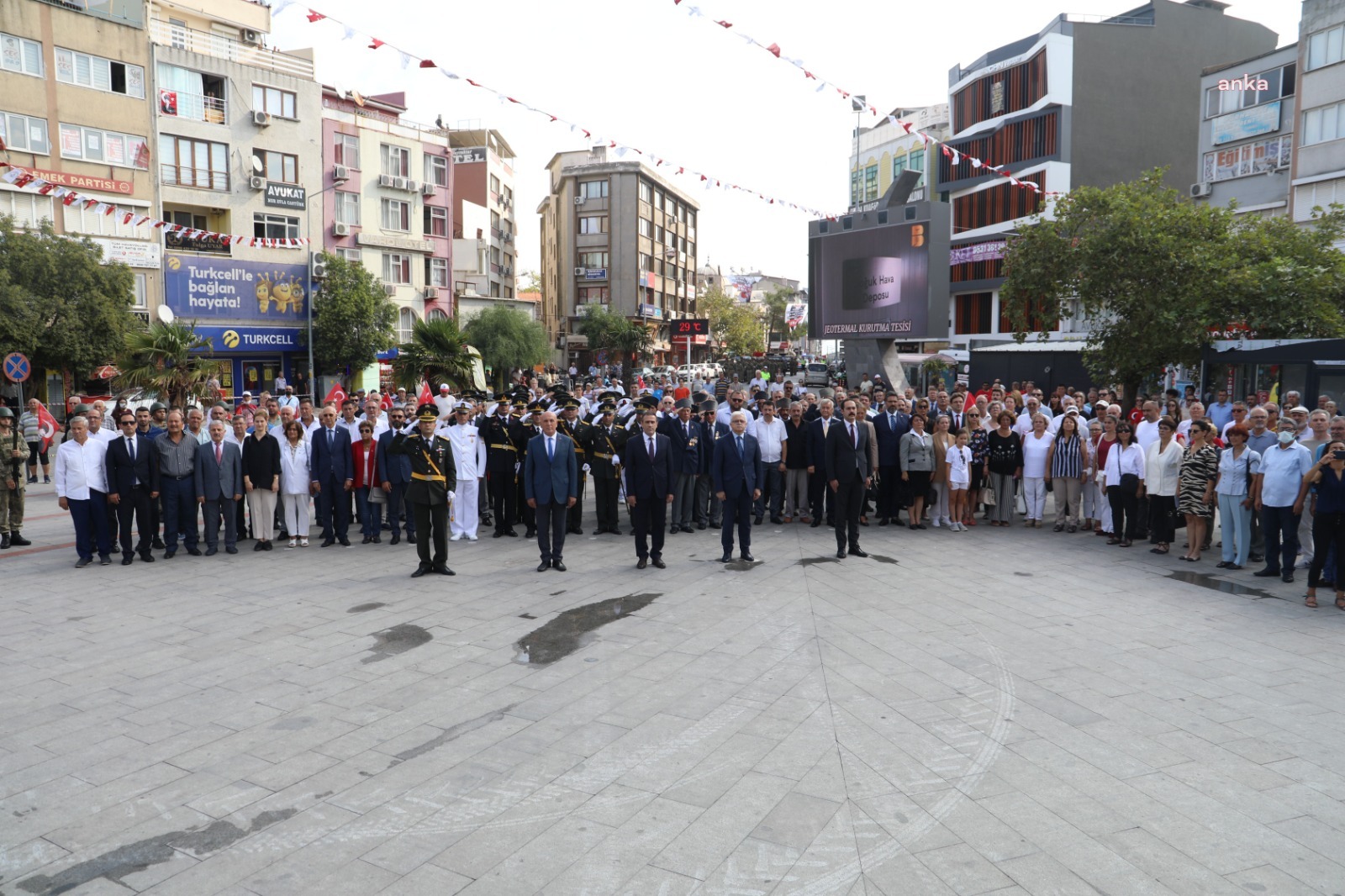 BURHANİYE'DE 30 AĞUSTOS ZAFER BAYRAMI KUTLAMALARI SÜRÜYOR