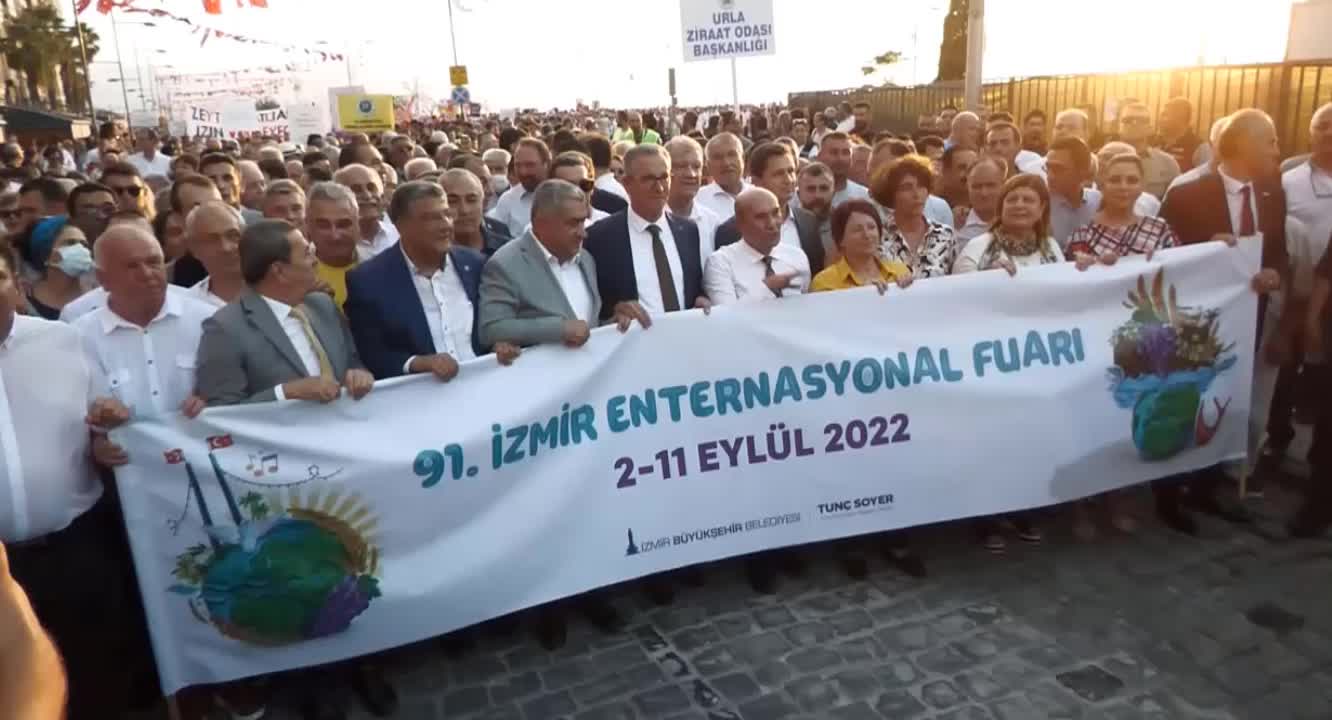 İZMİR ENTERNASYONAL FUARI, KAPILARINI 91'İNCİ KEZ AÇTI