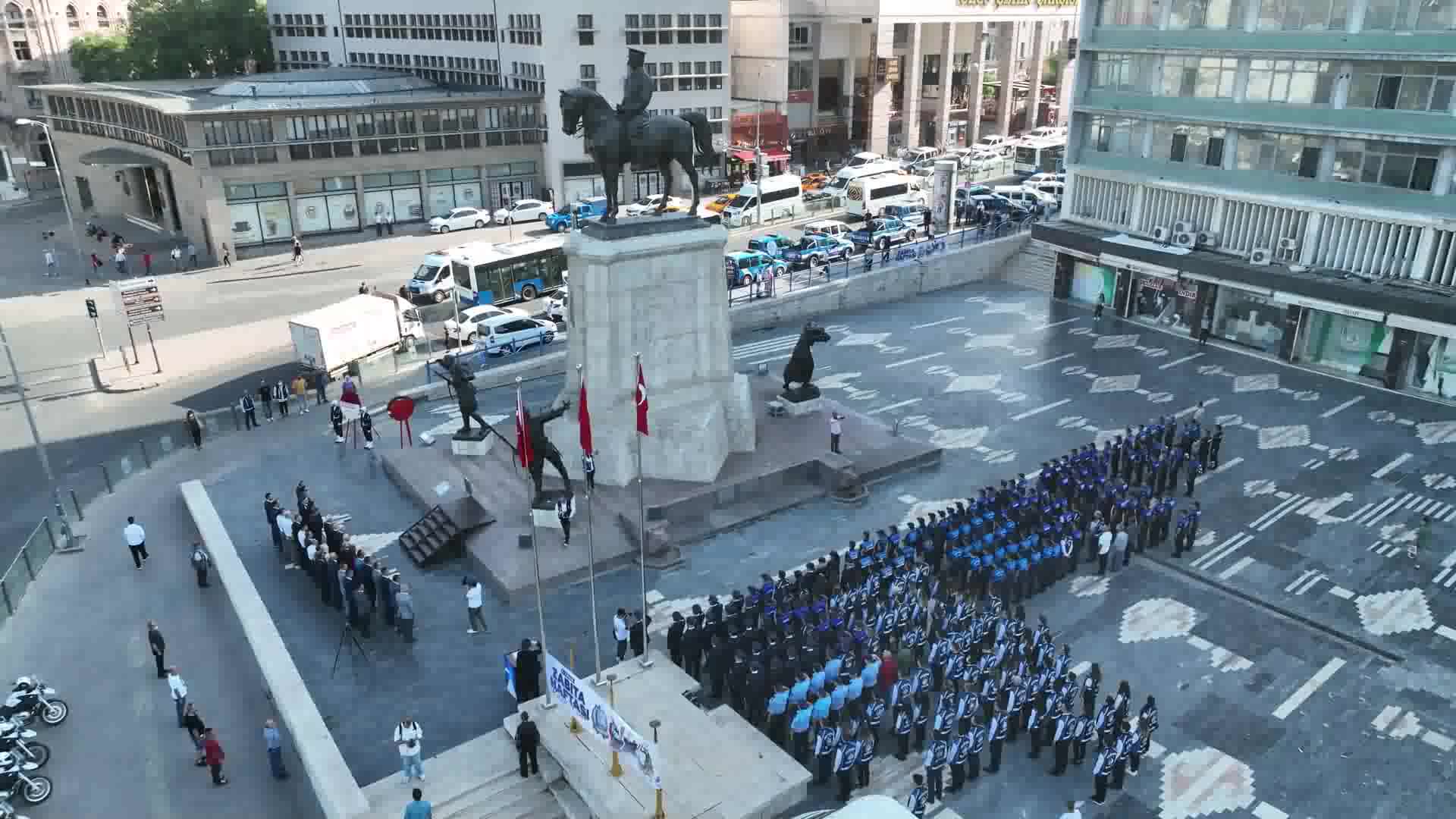 ANKARA'DA ZABITA HAFTASI KUTLAMALARI BAŞLADI