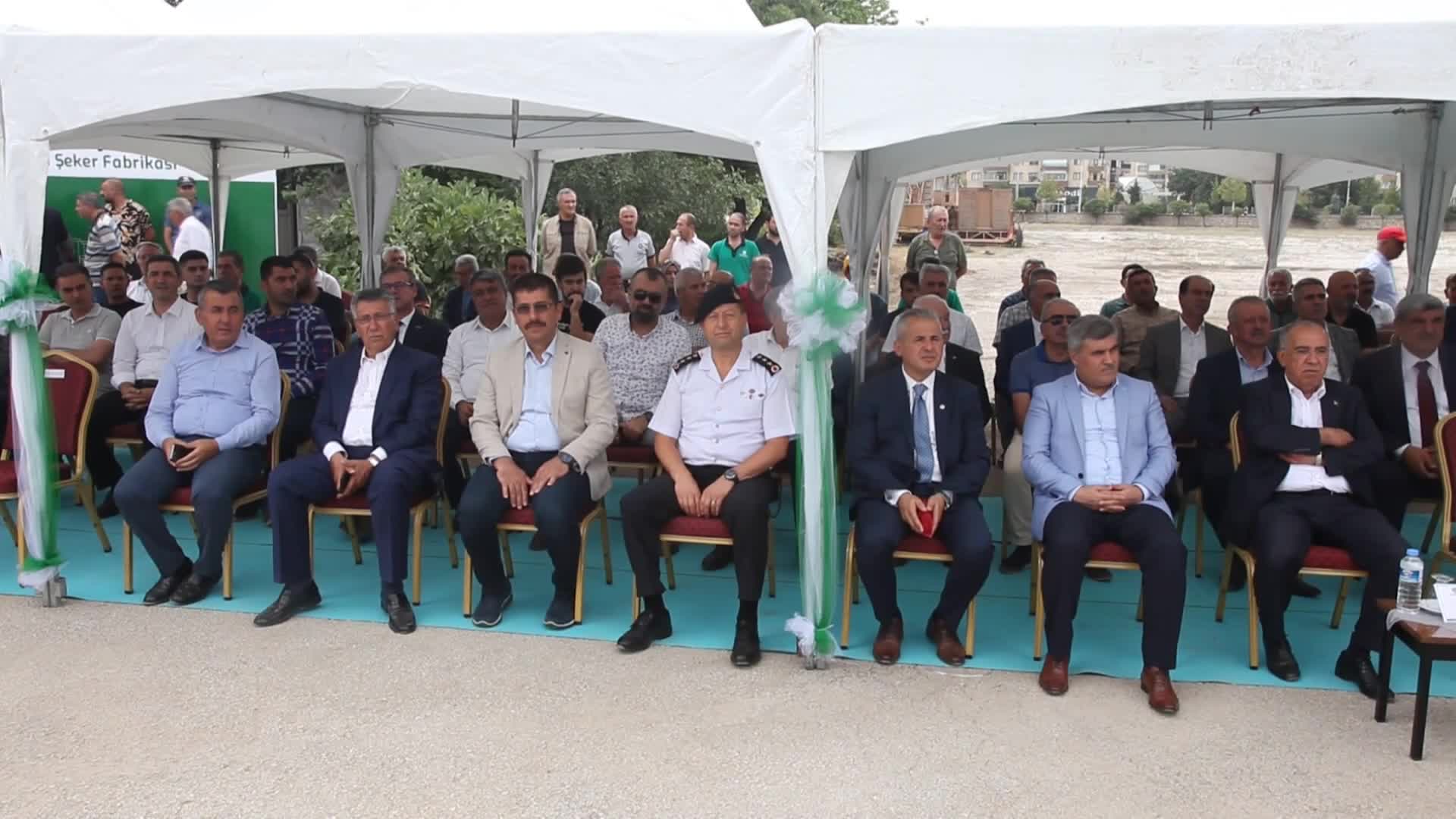 TÜRKŞEKER MALATYA ŞEKER FABRİKASI 67. PANCAR ALIM KAMPANYASINI BAŞLATTI