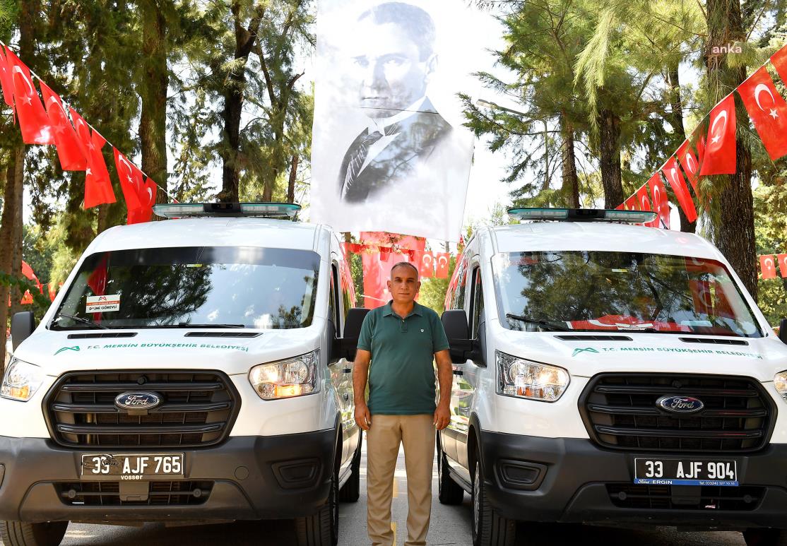 MERSİN BÜYÜKŞEHİR  BELEDİYESİ İHTİYAÇ OLDUĞUNDA VATANDAŞIN CENAZESİNİ ŞEHİR DIŞI VE YURT DIŞINA DA TAŞIYOR