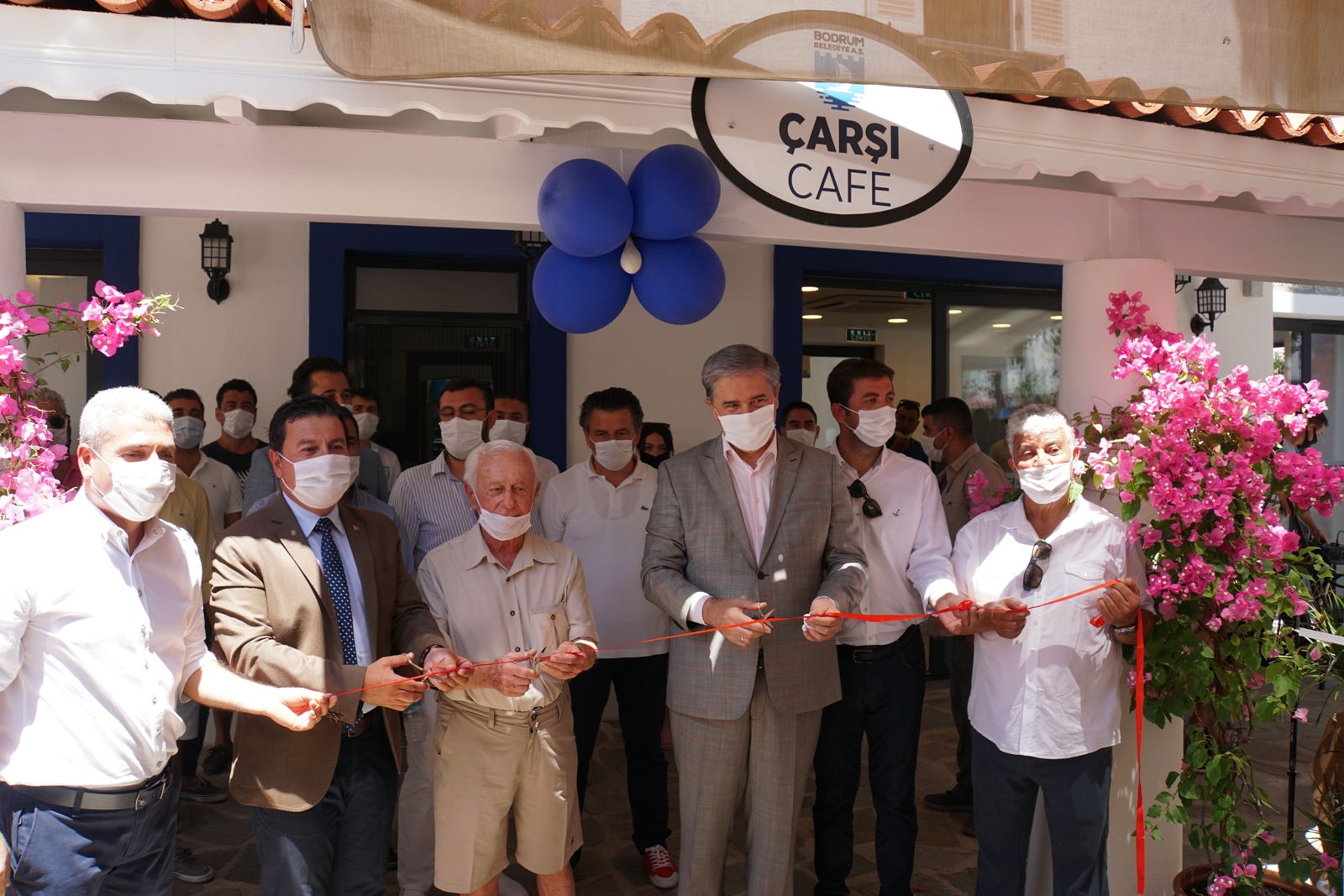BODRUM'DA COVID-FREE BELGELİ ÇARŞI CAFE HİZMETE GİRDİ
