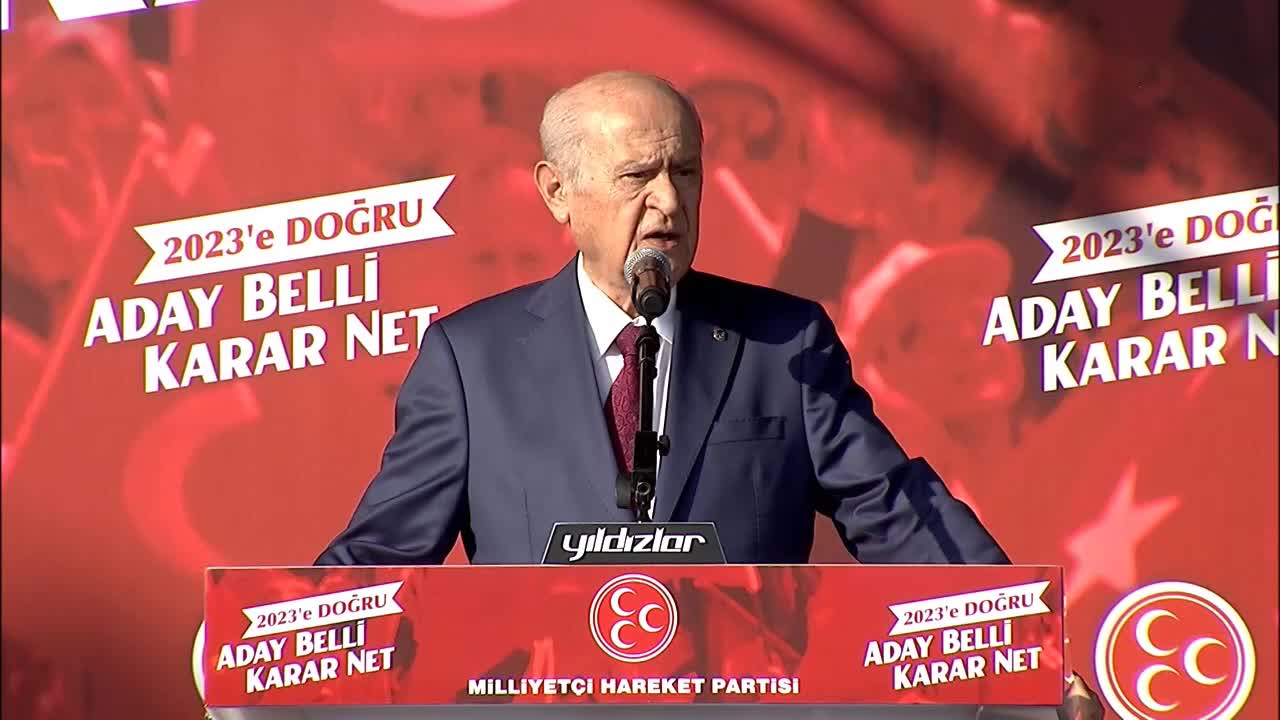 BAHÇELİ: BİZİM; ÇETELERE, SUÇ ÖRGÜTLERİNE, SATILMIŞ AYDINLARA, ÇÜRÜK ŞARKICILARA, KOKUŞMUŞ SANATÇILARA TAVİZİMİZ KATİYEN OLMAYACAK