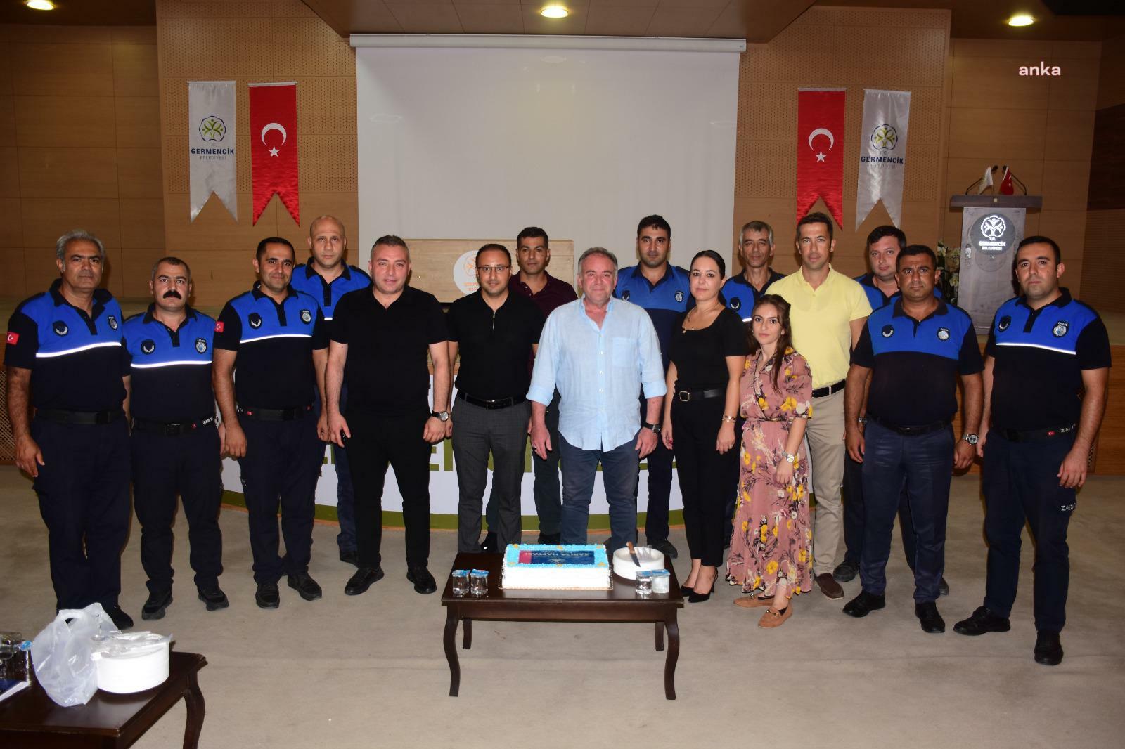 GERMENCİK BELEDİYE BAŞKANI ÖNDEŞ, ZABITA HAFTASINI PERSONELİYLE KUTLADI