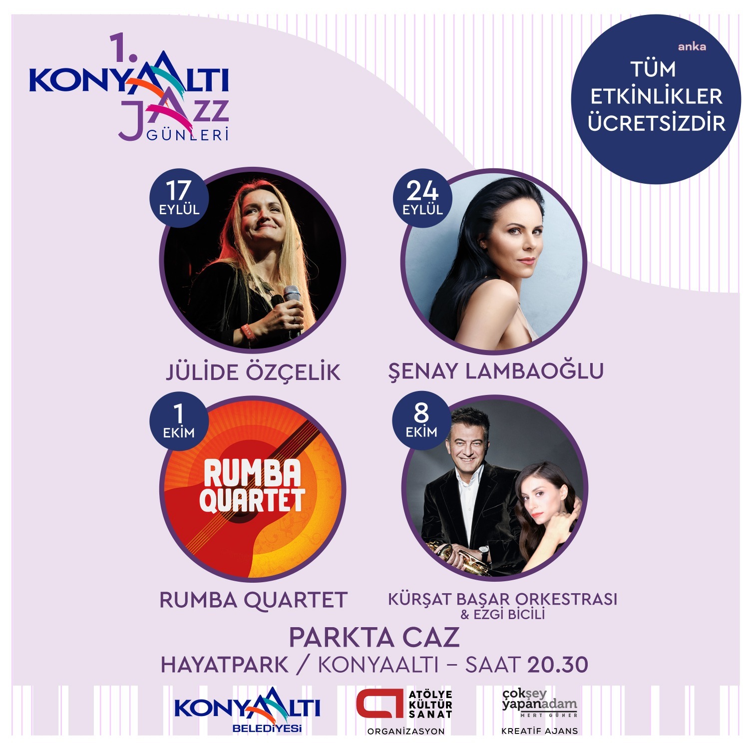 KONYAALTI JAZZ GÜNLERİ BAŞLIYOR