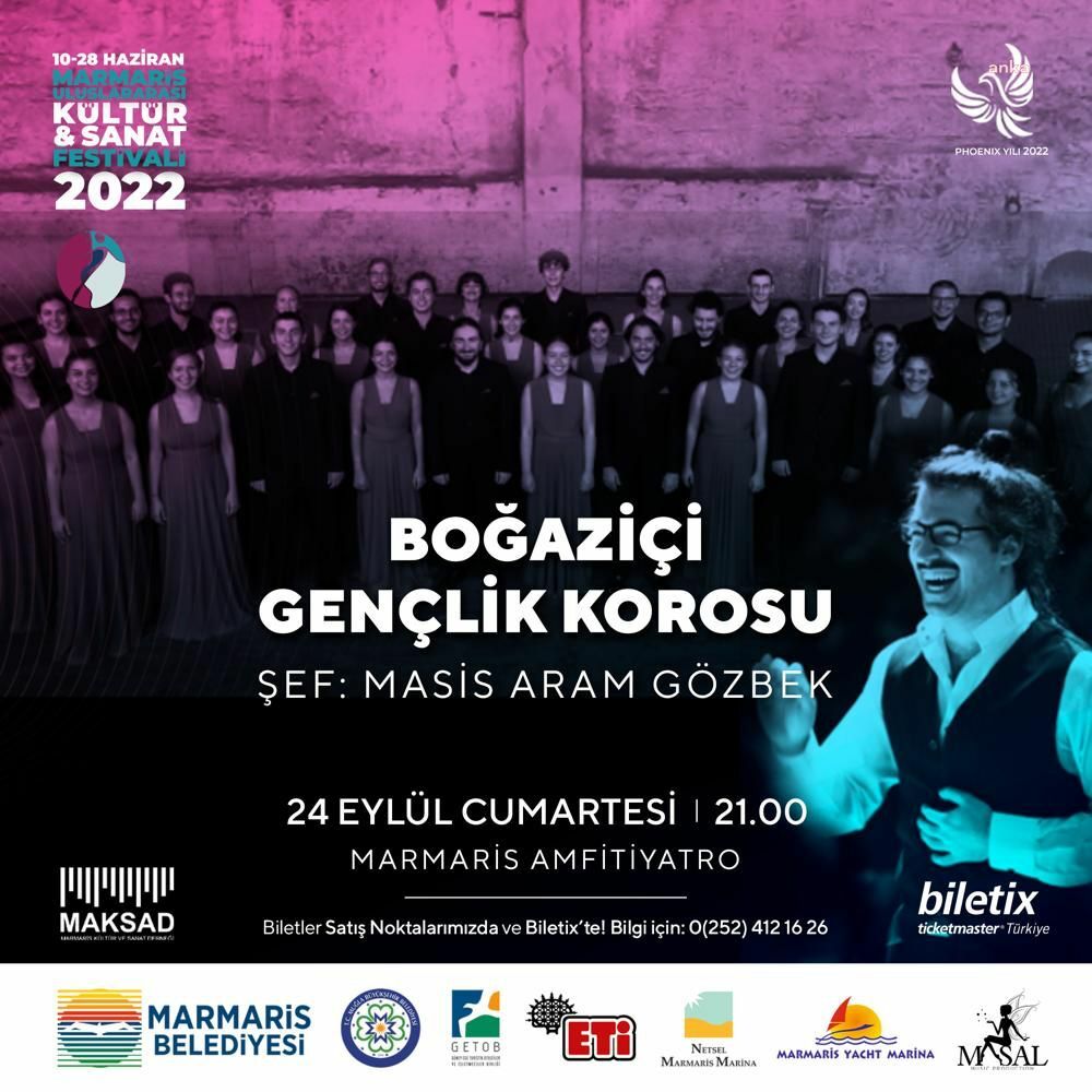 MARMARİS ULUSLARARASI KÜLTÜR VE SANAT FESTİVAL KALDIĞI YERDEN DEVAM EDECEK