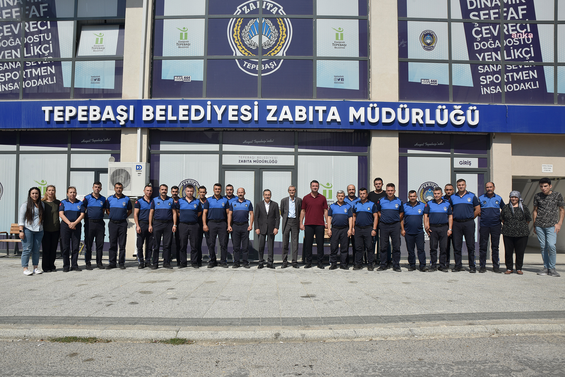 TEPEBAŞI BELEDİYE BAŞKANI ATAÇ’TAN ZABITA PERSONELİNE 196. YIL KUTLAMASI