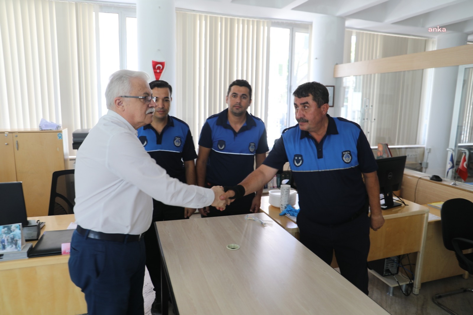BURHANİYE BELEDİYESİ ZABITALARINA ÖZEL KUTLAMA