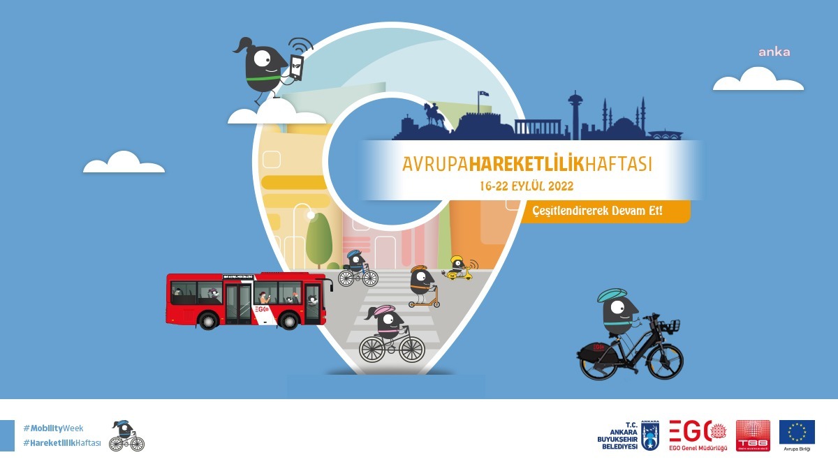 AVRUPA HAREKETLİLİK HAFTASI, BAŞKENT'TE ETKİNLİKLERLE KUTLANACAK