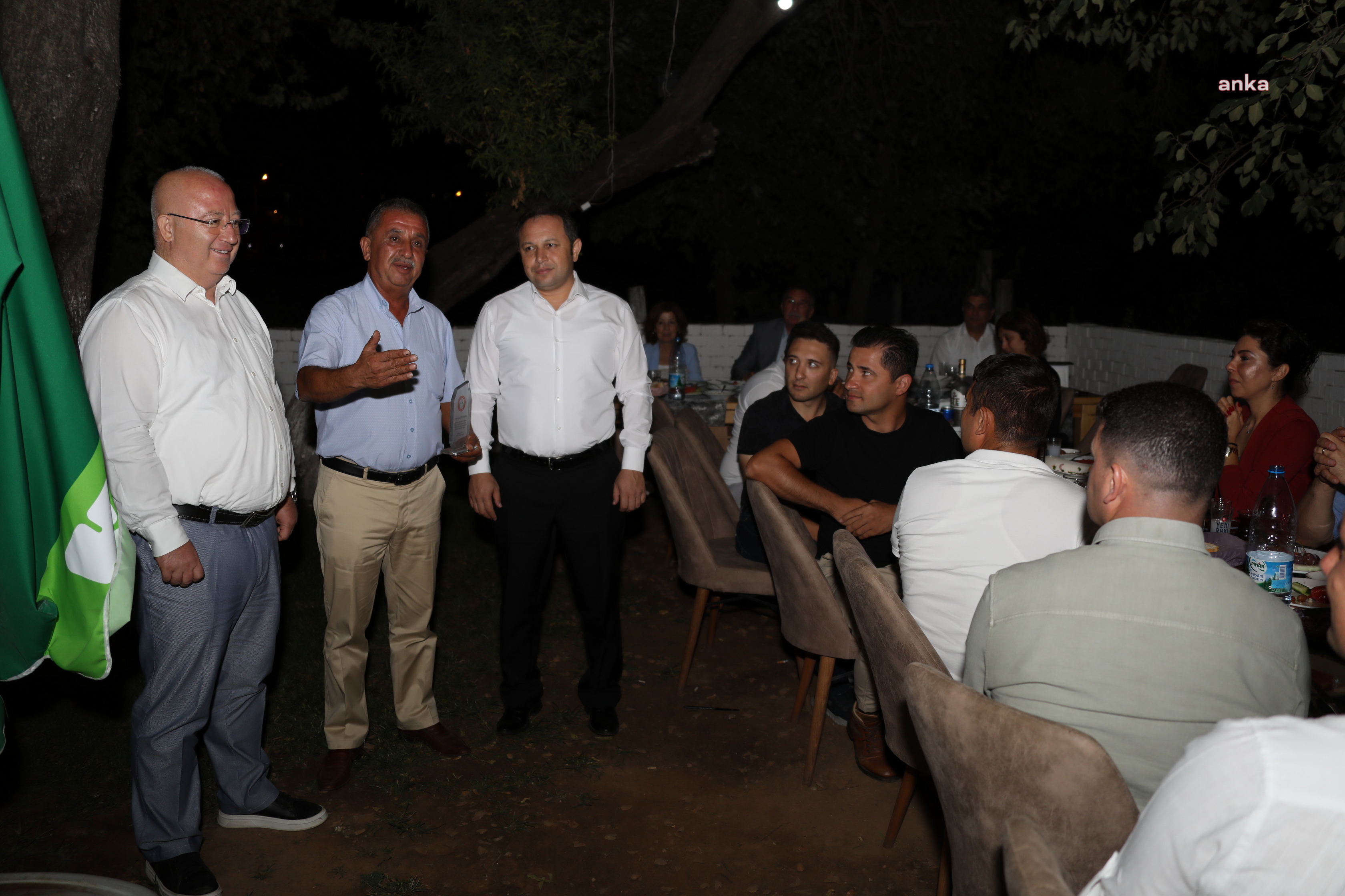 MENTEŞE BELEDİYE BAŞKANI GÜMÜŞ ZABITA PERSONELLERİYLE BİR ARAYA GELDİ