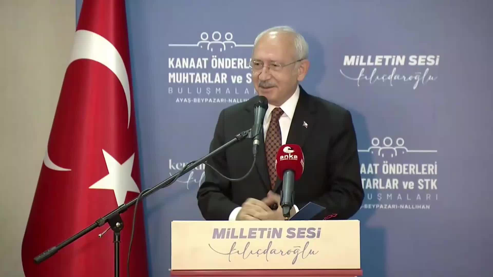 KILIÇDAROĞLU: "TÜRKİYE, ZENGİN BİR ÜLKE; SOYA SOYA, YİYE YİYE BİTİREMEDİLER; PARALAR NEREYE KULLANILIYOR, SORUN BURADA"