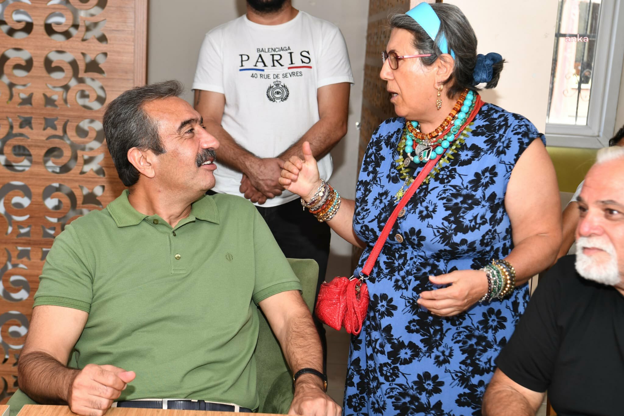 ÇUKUROVA BELEDİYE BAŞKANI SONER ÇETİN EMEKLİLERLE SOHBET ETTİ