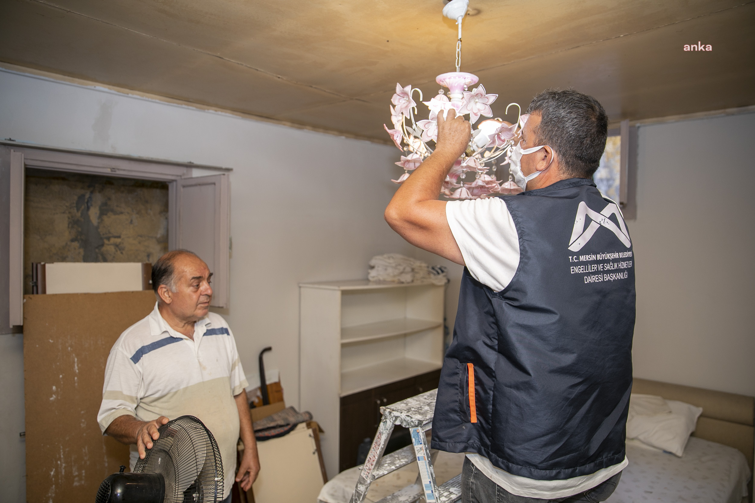 MERSİN BÜYÜKŞEHİR YAŞLI DESTEK BİRİMİ GÖREV BAŞINDA