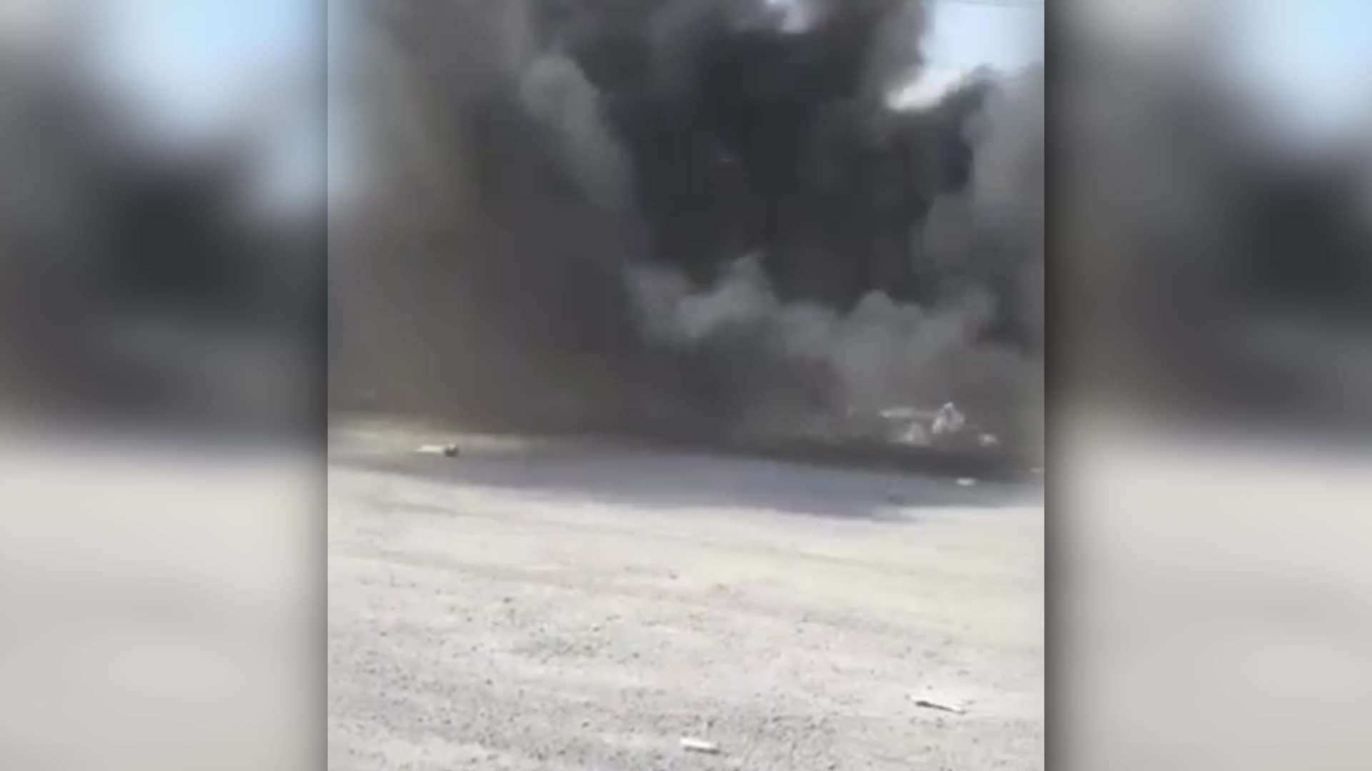 ULUKIŞLA E5 KARAYOLUNDA TIR ALEV ALDI YOL TRAFİĞE KAPATILDI