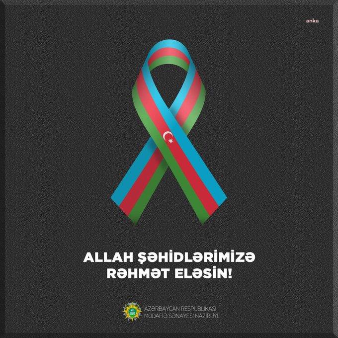 AZERBAYCAN SAVUNMA BAKANLIĞI, ERMENİSTAN SALDIRISINDA 50 ASKERİN ŞEHİT DÜŞTÜĞÜNÜ AÇIKLADI