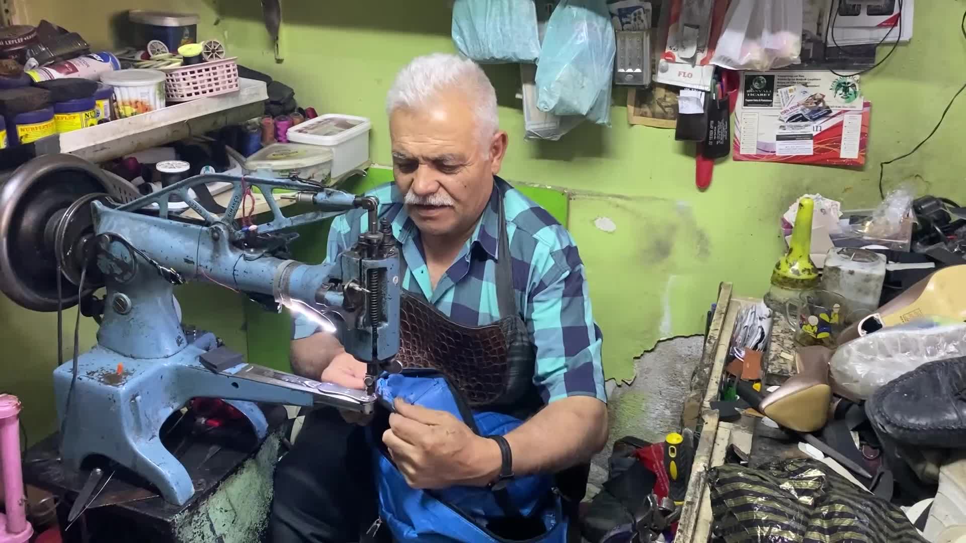 YOZGATLI AYAKKABI TAMİRCİSİ KAYMAZ: "VATANDAŞ ESKİYİ TAMİR ETTİRİYOR"