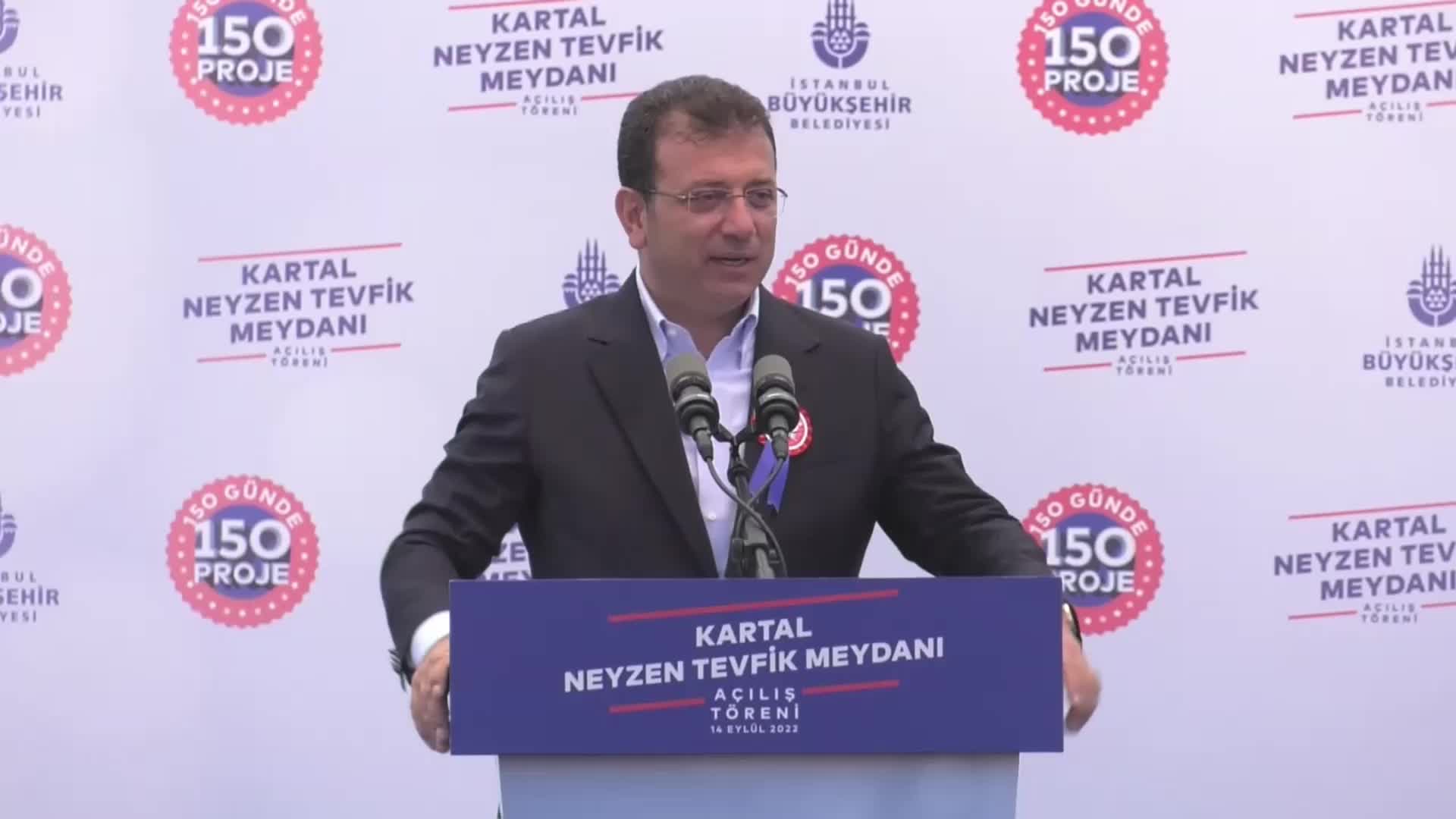 KARTAL MEYDANI HİZMETE AÇILDI... ENGİN ALTAY: "İSTANBUL’UN HER SOKAĞINDA BAŞIMIZ DİK GEZİYORUZ"