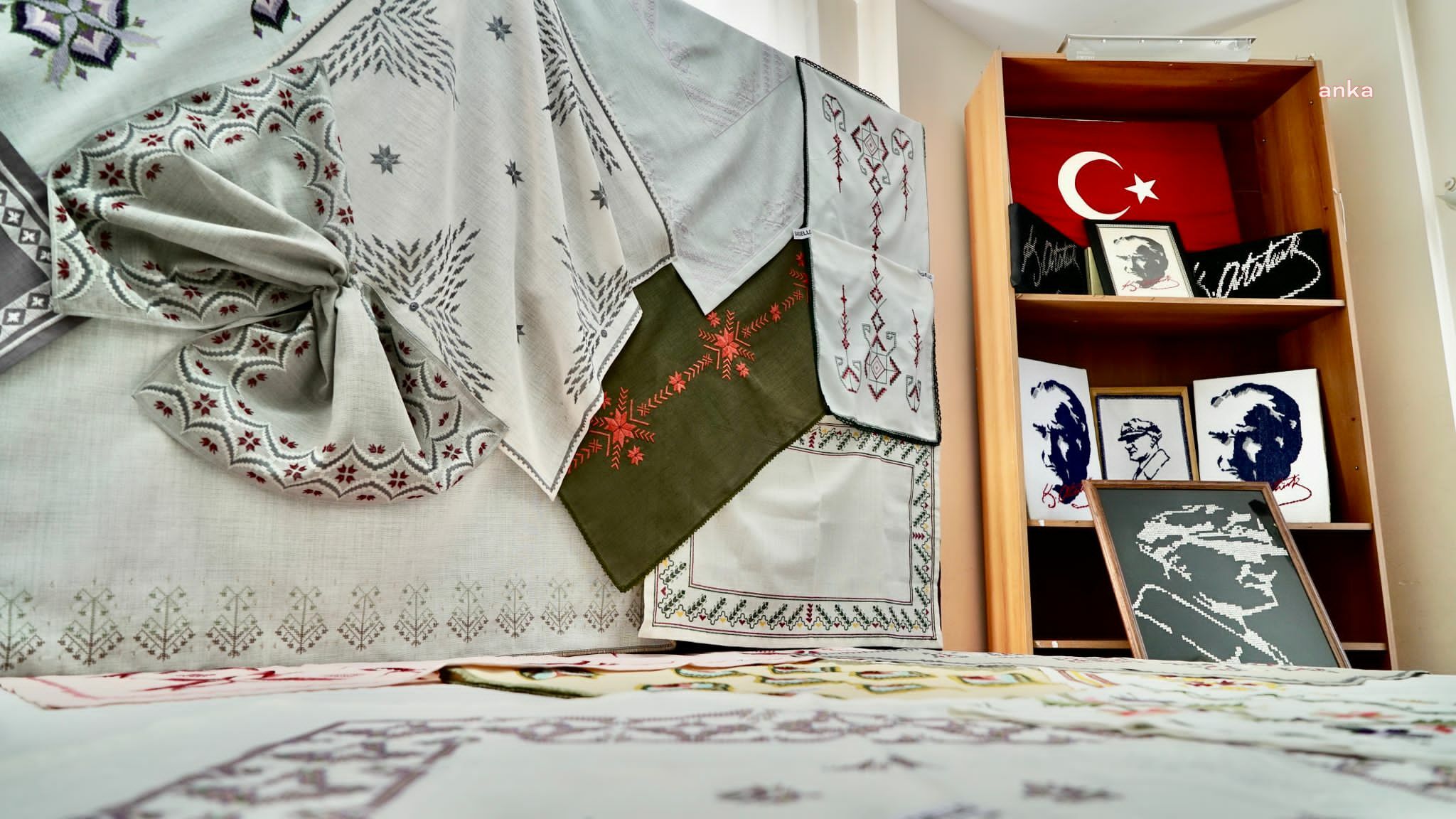 DİDİM BELEDİYESİ KURSİYERLERİNİN SERGİSİ AKBÜK'TE AÇILDI