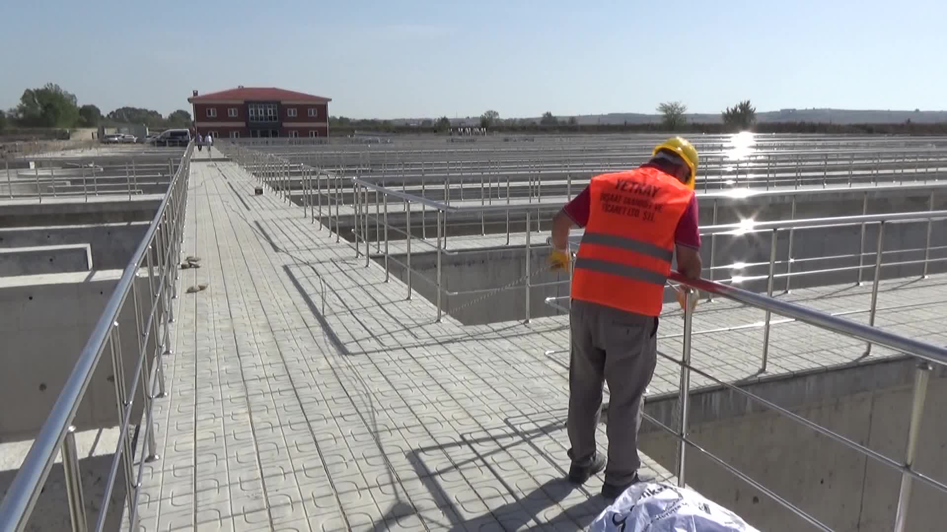 EDİRNE'DE ATIK SU ARITMA TESİSİ AÇILIYOR