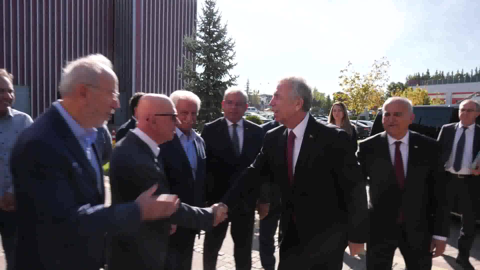 ABB BAŞKANI MANSUR YAVAŞ, OSTİM SANAYİCİLERİYLE BULUŞTU