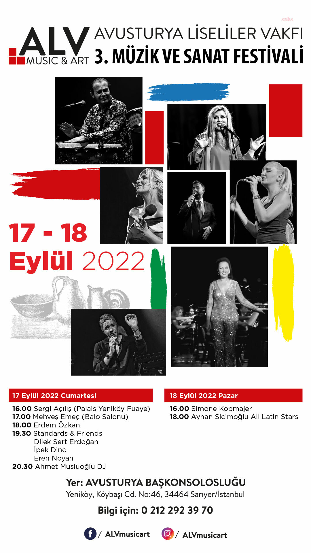 AVUSTURYA LİSELİLER VAKFI 3. MÜZİK VE SANAT FESTİVALİ BAŞLIYOR