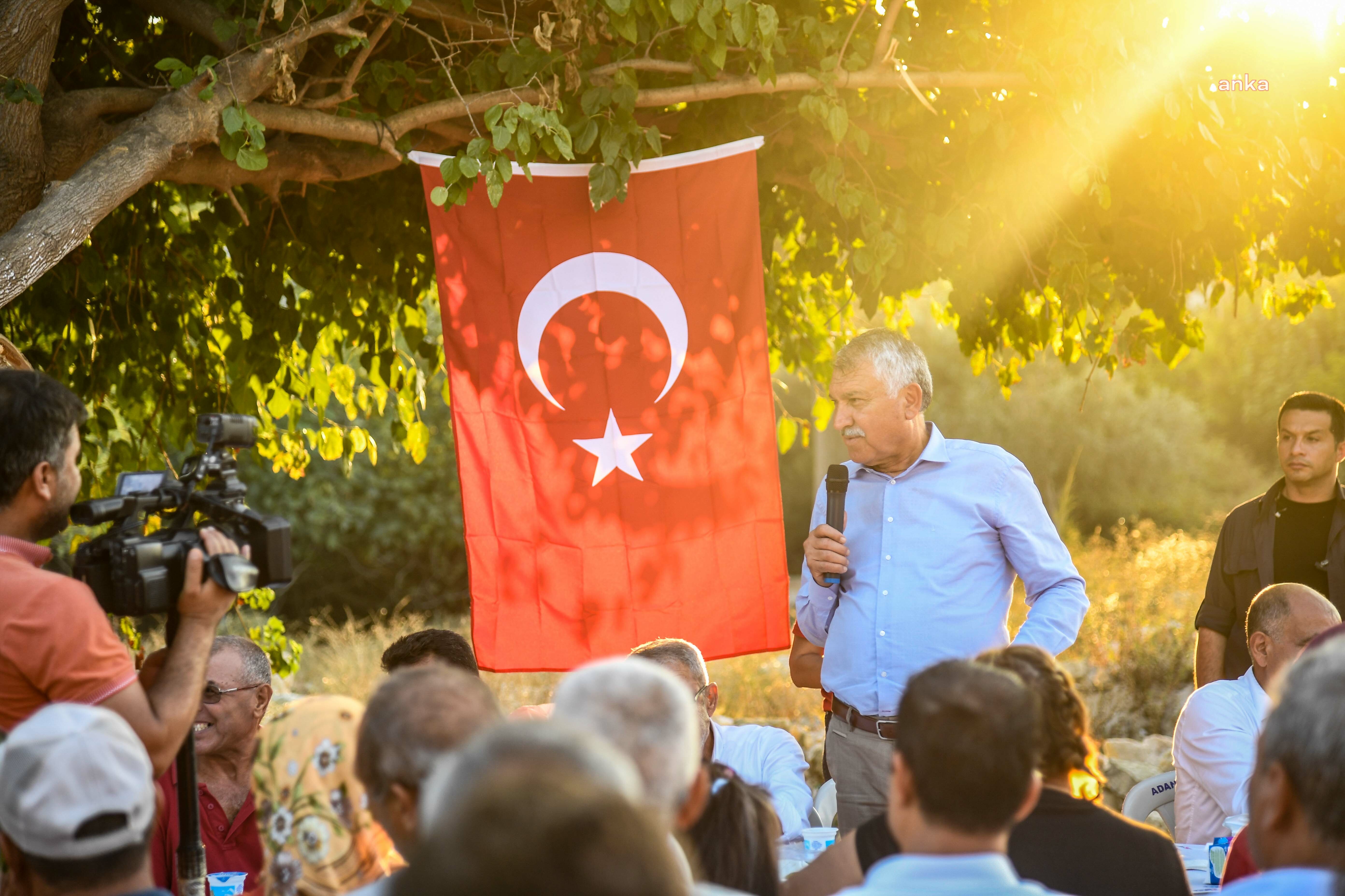 ADANA BÜYÜKŞEHİR BELEDİYE BAŞKANI KARALAR, YUMURTALIK İLÇESİ SAKİNLERİ İLE BİR ARAYA GELDİ