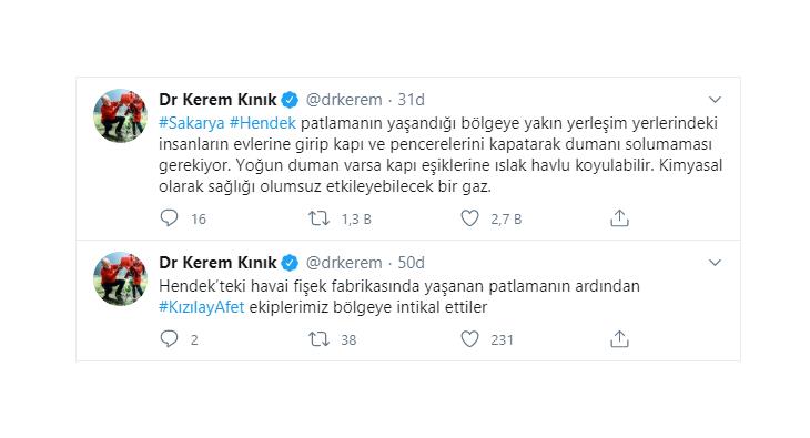 KIZILAY BAŞKANI UYARDI: "KAPI VE PENCERELERİ KAPATIN! DUMANI SOLUMAYIN"