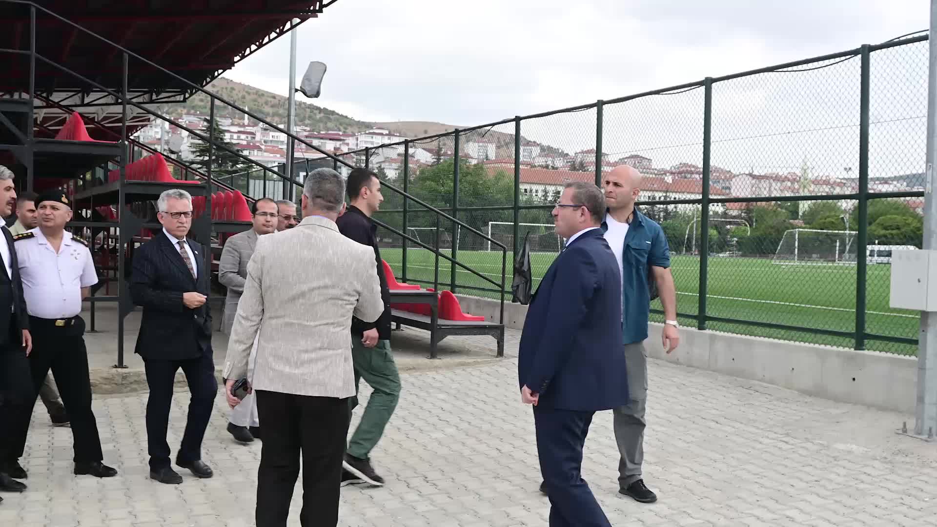 YOZGAT’TA BÖLGESEL AMATÖR LİG  MAÇLARI ÖNCESİNDE SAHA GÜVENLİĞİ ELE ALINDI