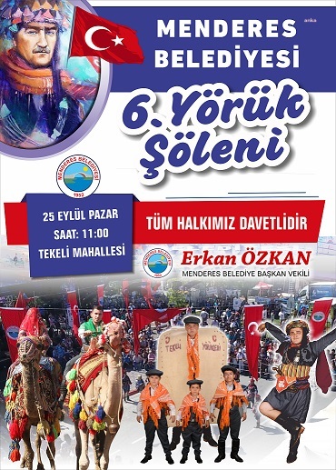 MENDERES, 6. YÖRÜK ŞÖLENİ’NE HAZIR