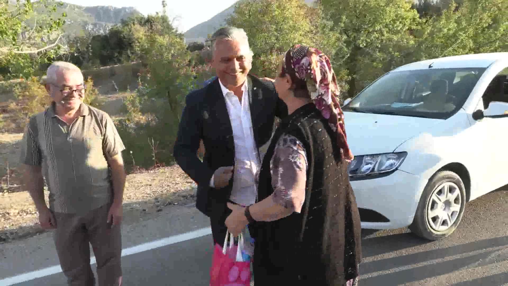 MURATPAŞA BELEDİYE BAŞKANI UYSAL, DAĞBELİ VE BADEMAĞACI MAHALLELERİNİ ZİYARET ETTİ