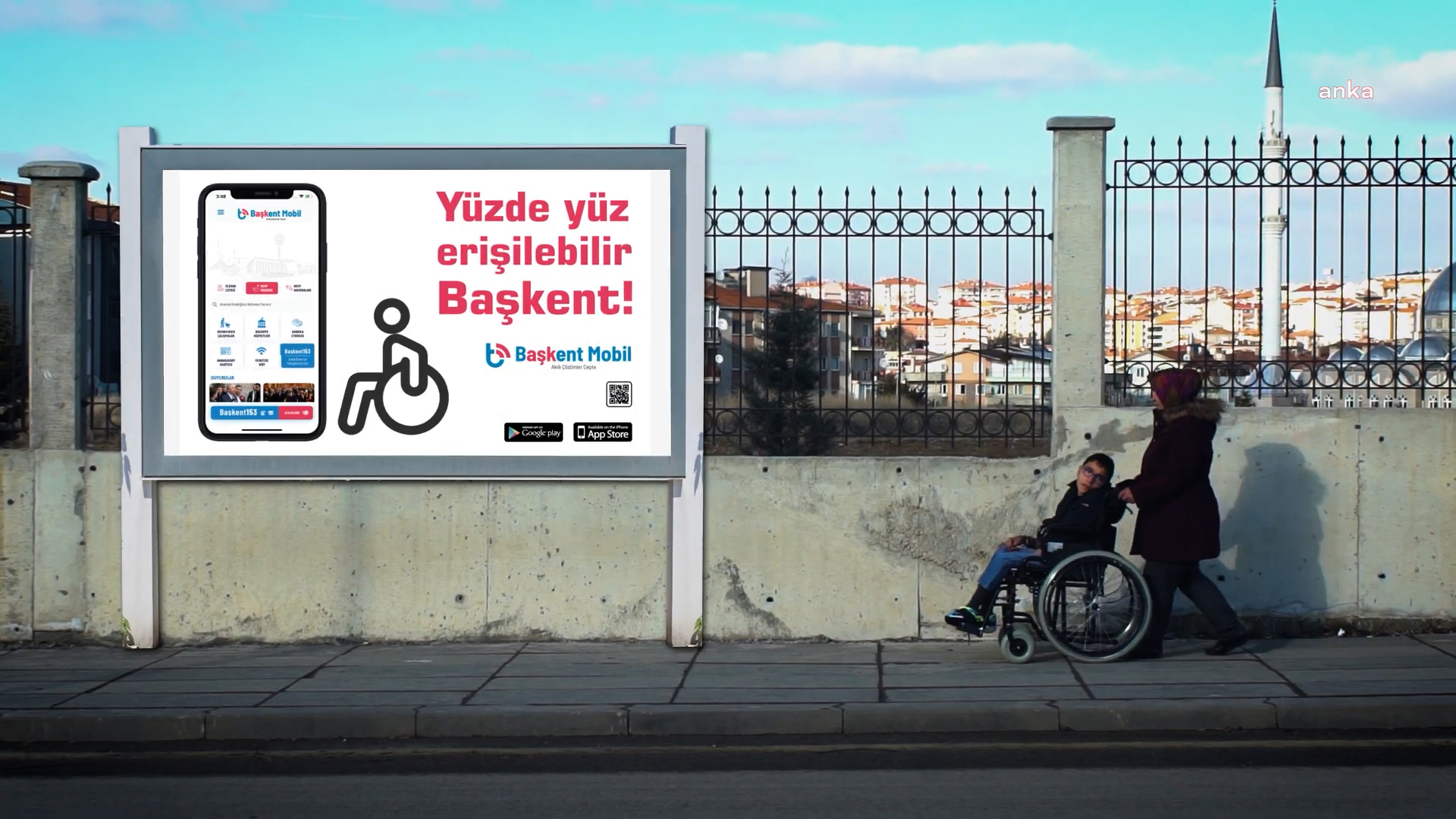 'BAŞKENT MOBİL ENGELLİ PROJESİ' İLE ENGELLERİ KALDIRAN ANKARA BÜYÜKŞEHİR'E ÖDÜL