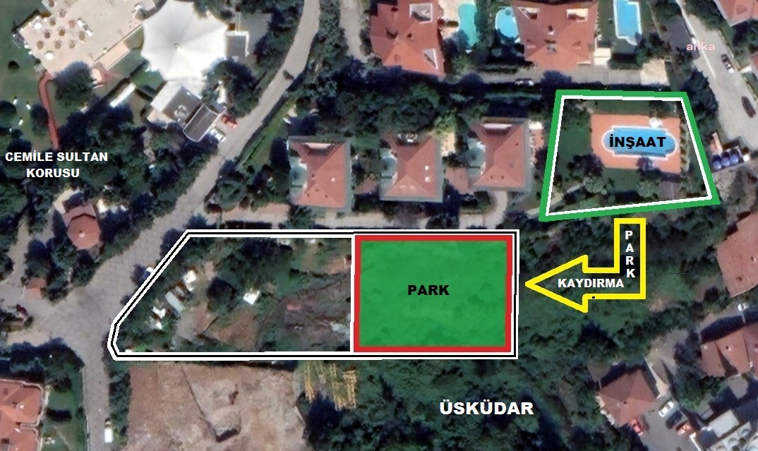 AKP’Lİ ÜSKÜDAR BELEDİYESİ, PARK İLE KONUT ALANINI TAKAS ETTİ