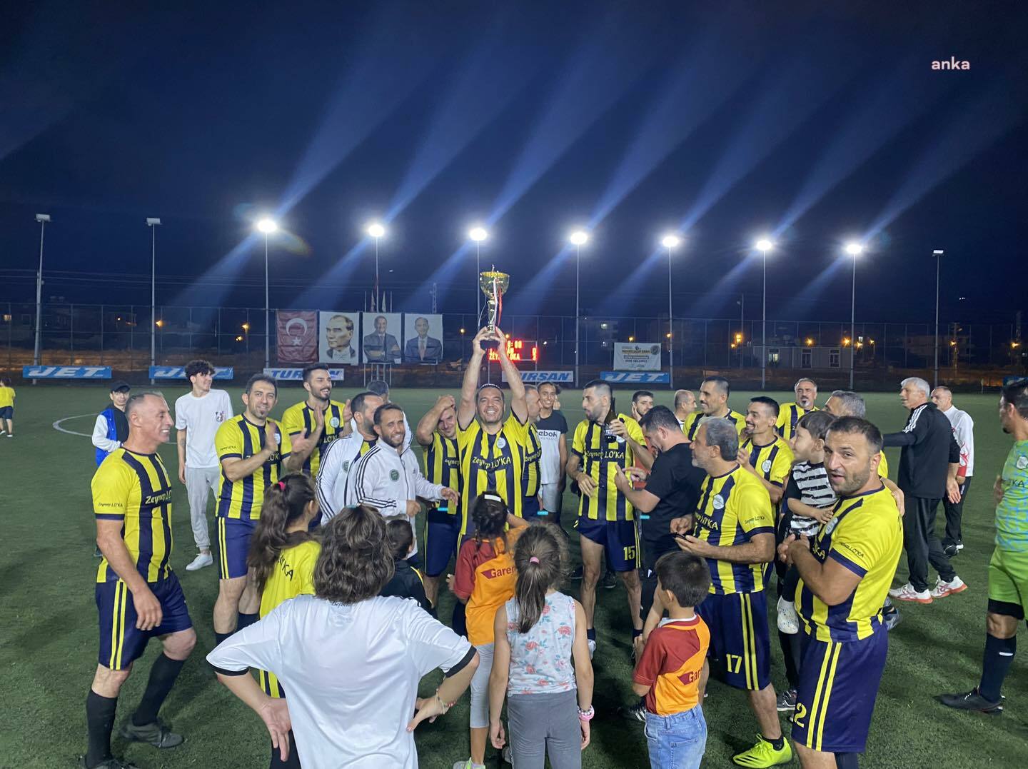 DEFNE BELEDİYESİ TARAFINDAN DÜZENLENEN 6. MAHALLELER ARASI FUTBOL TURNUVASI'NDA ŞAMPİYON BELLİ OLDU