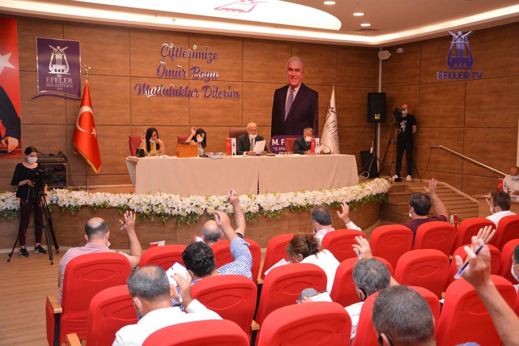 EFELER BELEDİYE MECLİS TOPLANTISI, 50 BİN KİŞİYE ULAŞTI