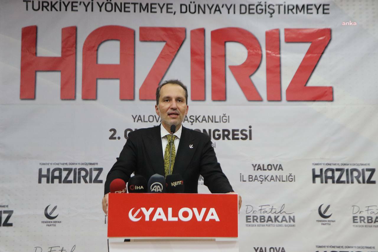 FATİH ERBAKAN: SAYIN ERDOĞAN, BİZDE RAFLAR DOLU AMA CÜZDANLAR BOŞ, CÜZDANLAR
