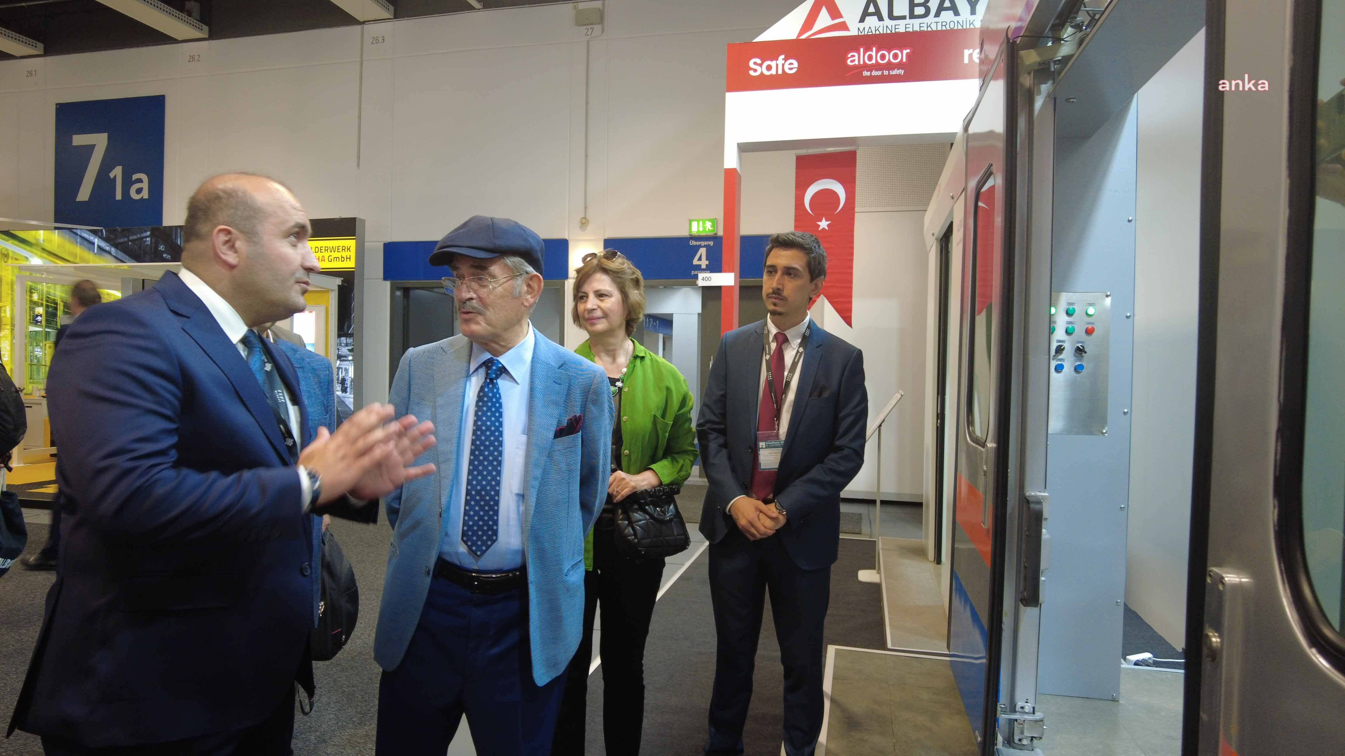 ESKİŞEHİR BÜYÜKŞEHİR BELEDİYE BAŞKANI 13. RAYLI SİSTEM TEKNOLOJİLERİ VE TAŞIMACILIK FUARINA KATILDI