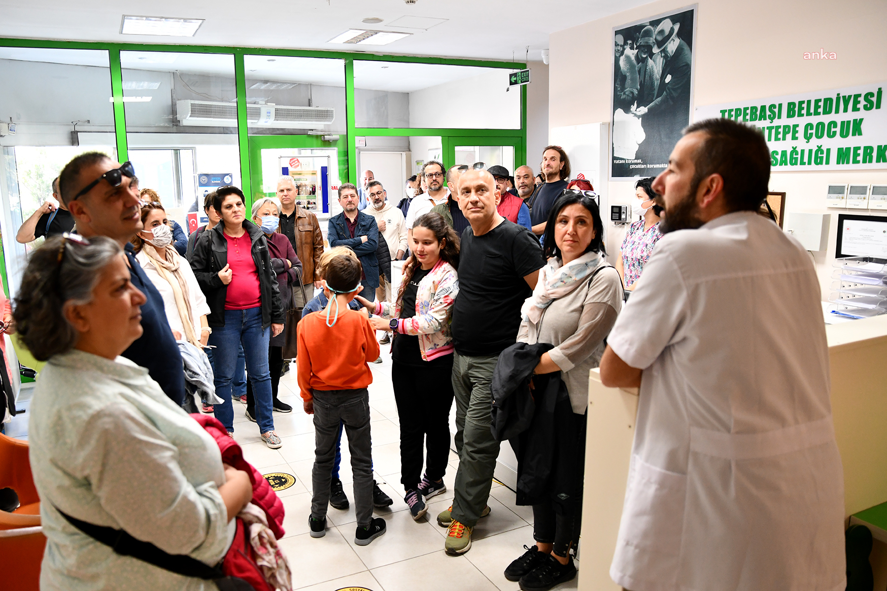 DİŞ HEKİMLERİ, TEPEBAŞI MERKEZLERİNİ ZİYARET ETTİ