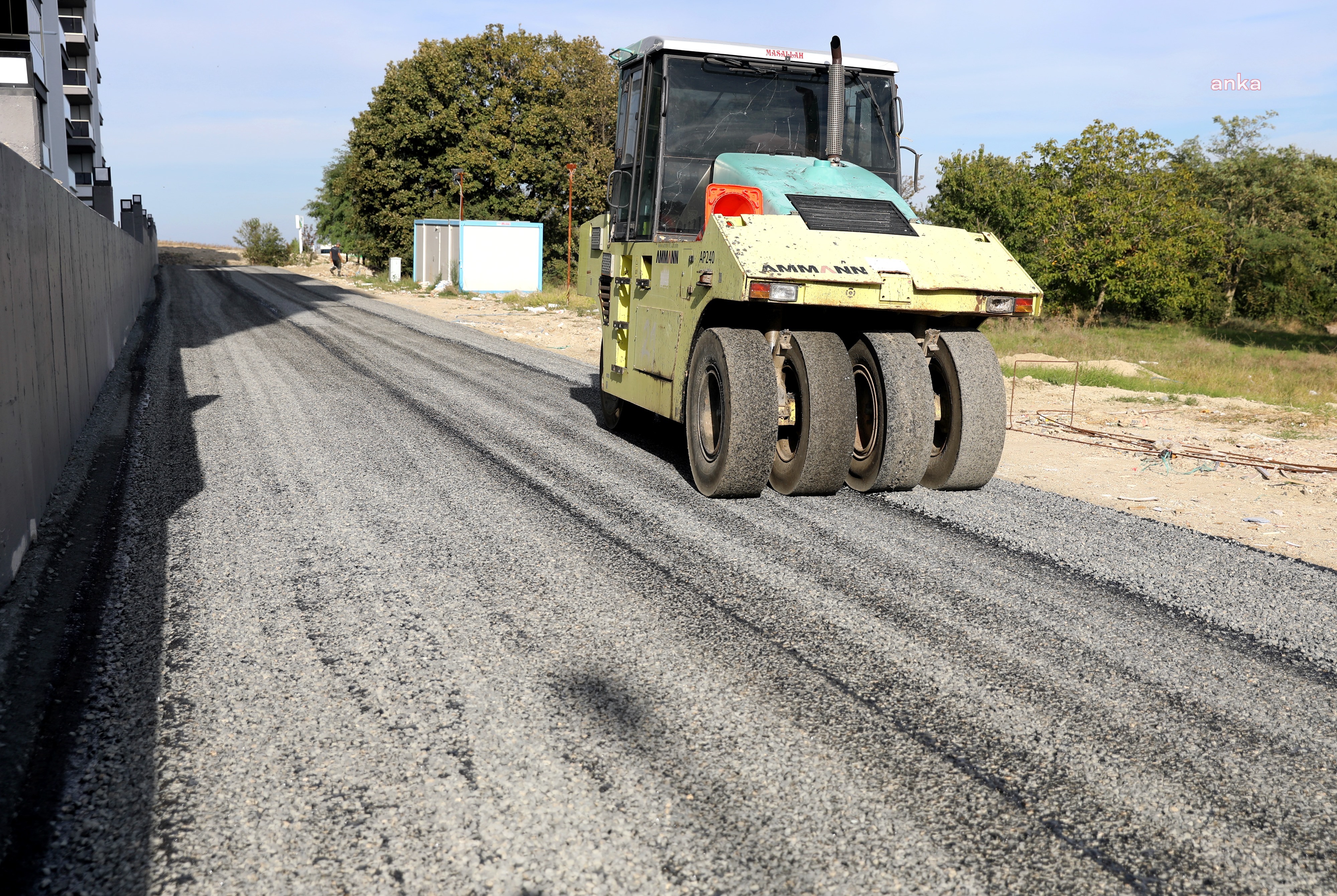 ÇERKEZKÖY BELEDİYESİ, YOL ÇALIŞMALARINA DEVAM EDİYOR