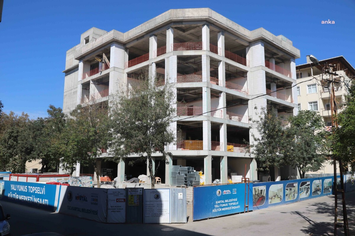 KARTAL BELEDİYESİ, YALI, YUNUS, TOPSELVİ KÜLTÜR MERKEZİ'Nİ 2023'TE HİZMETE AÇACAK