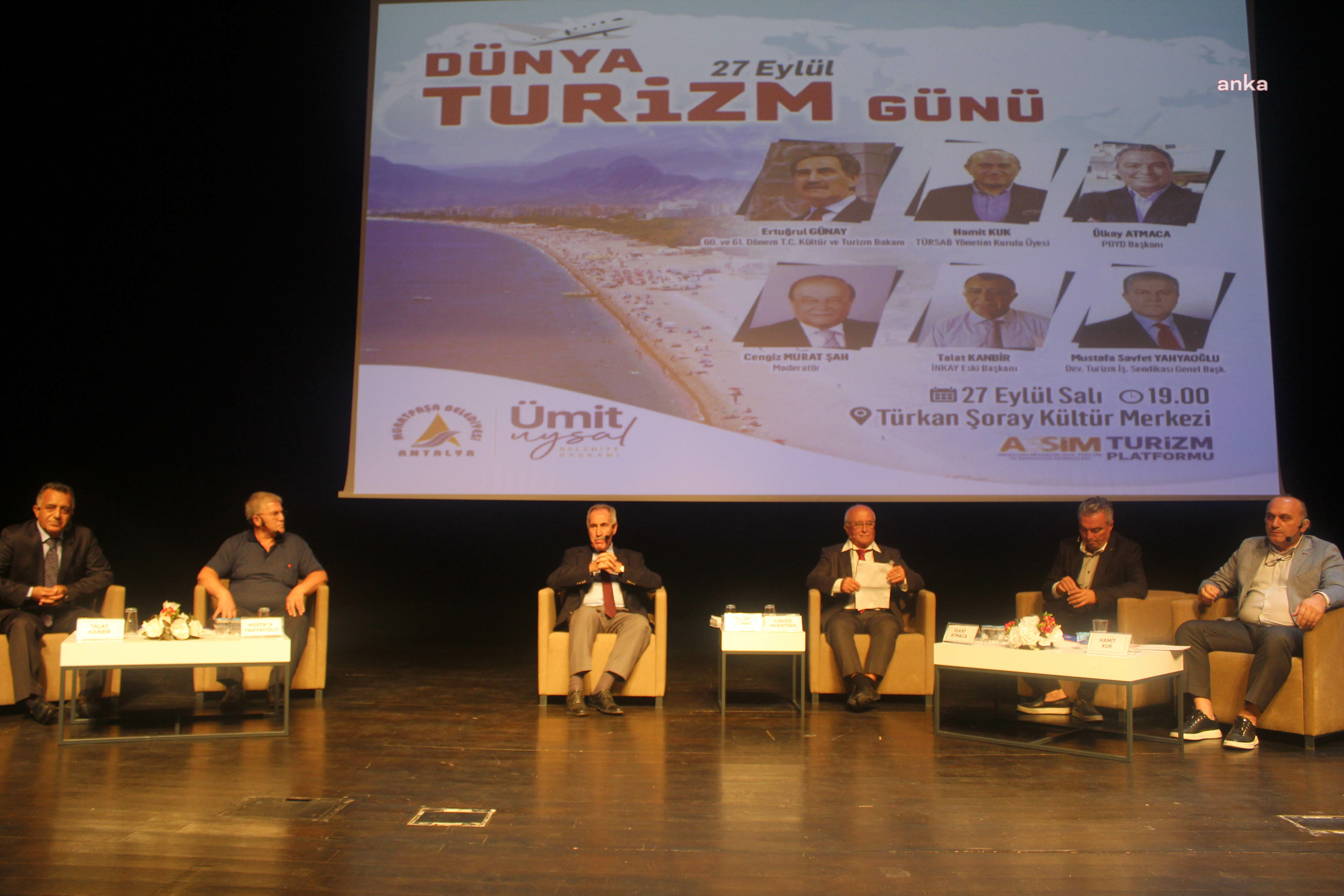 TURİZM SEKTÖRÜ, MURATPAŞA'DA DÜZENLENEN PANELDE BULUŞTU