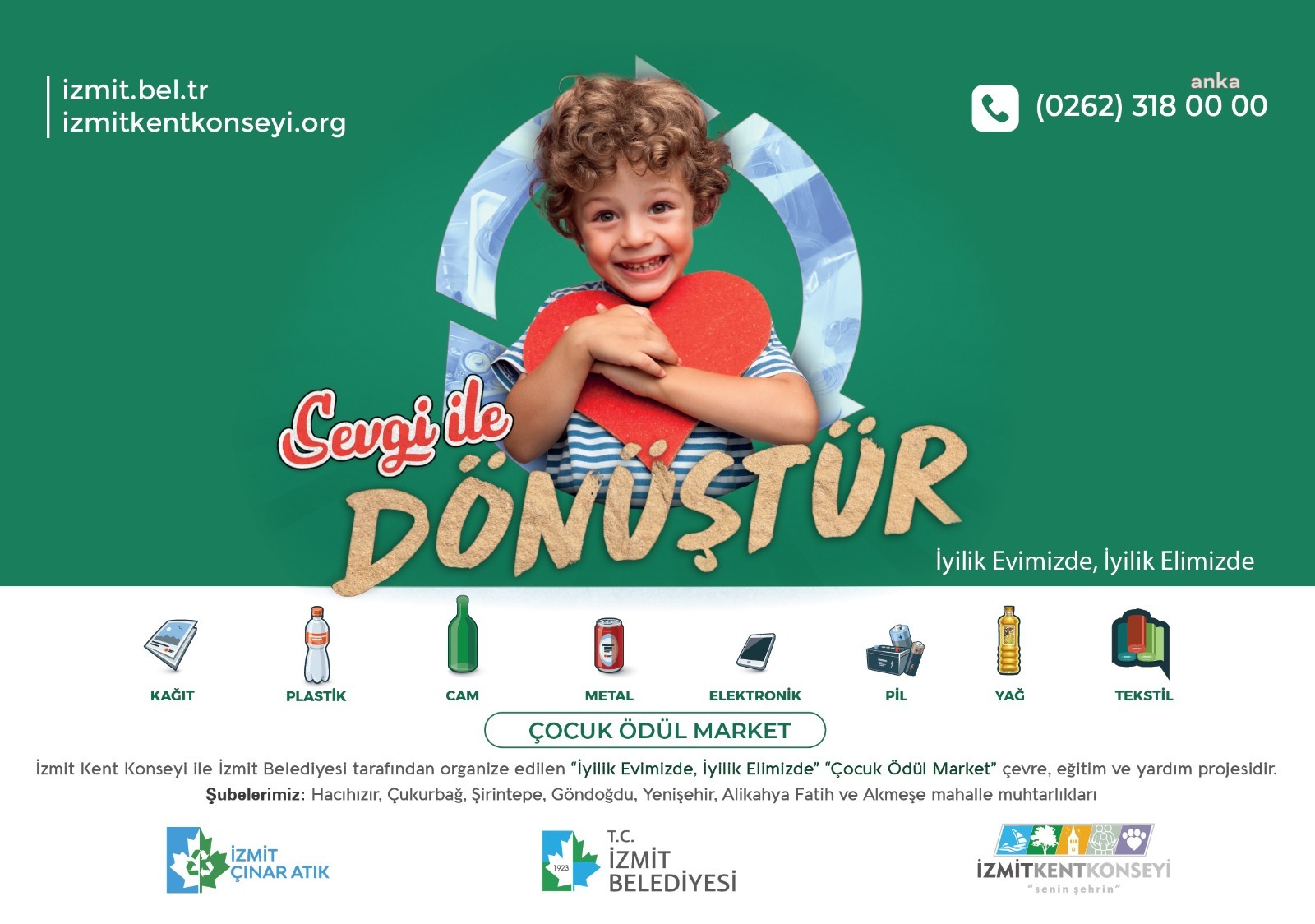 İZMİT’TE 'ÇOCUK ÖDÜL MARKET’İN 7’NCİ ŞUBESİ AKMEŞE’DE AÇILIYOR