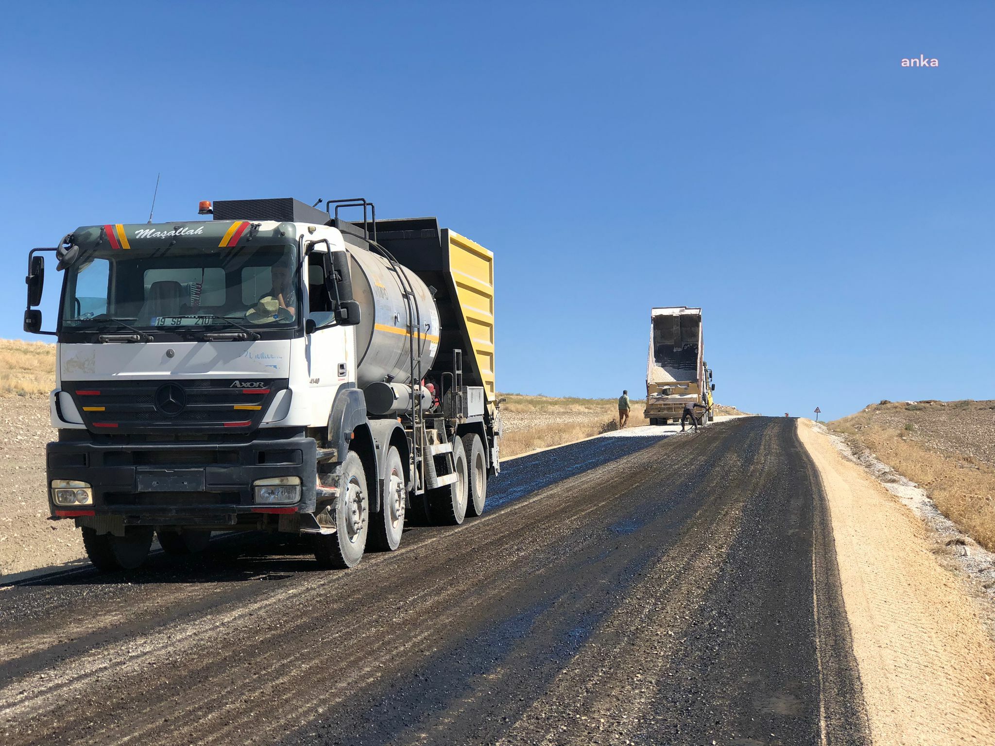 ESKİŞEHİR BÜYÜKŞEHİR'DEN KIRSALDA YOL ÇALIŞMASI