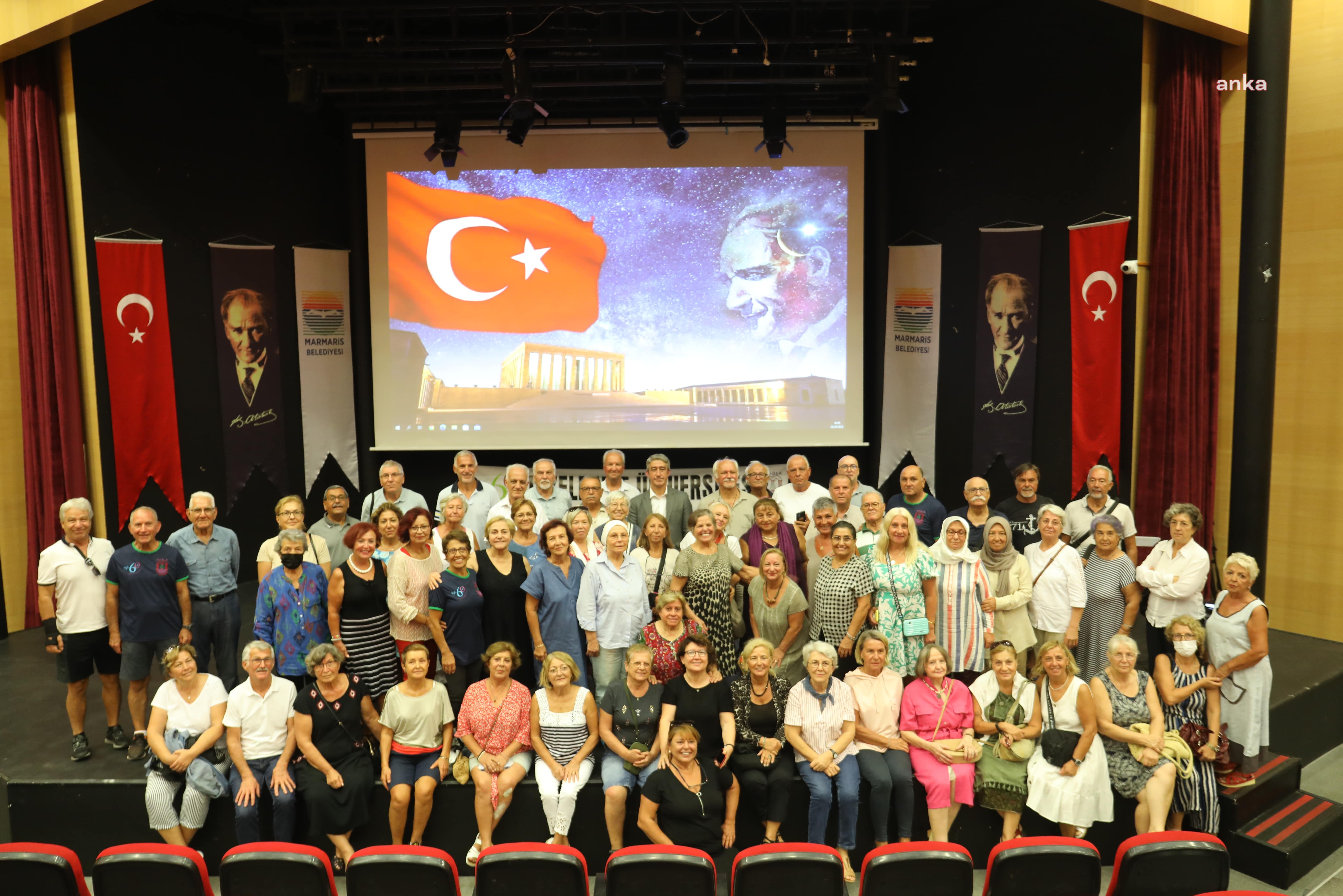 MARMARİS'TE YAŞLANMAYAN ÖĞRENCİLER İÇİN YENİ DÖNEM BAŞLADI