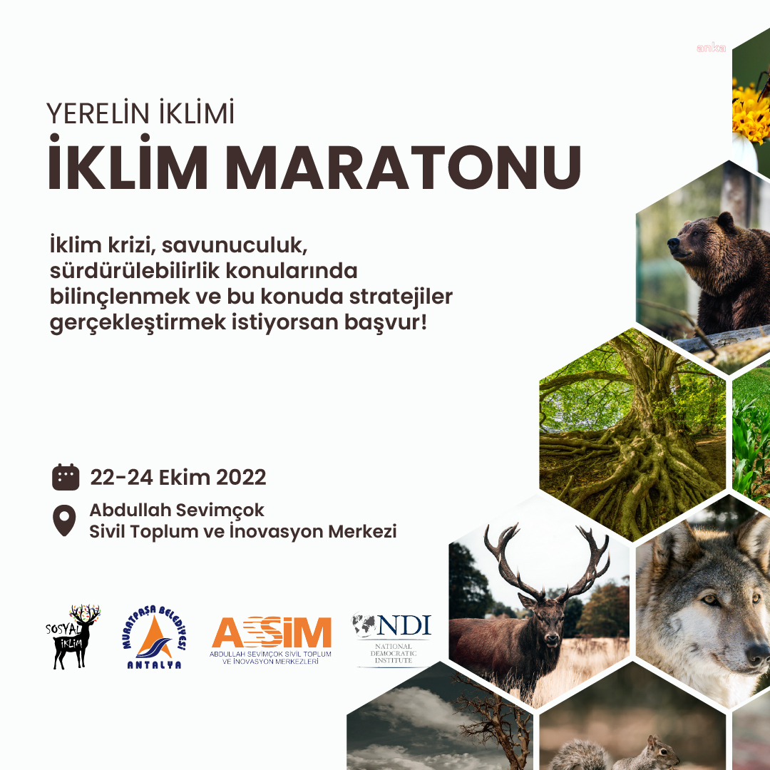 ANTALYA İKLİM MARATONU BAŞLIYOR
