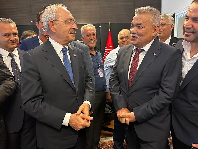 TORBALI BELEDİYESİ HEYETİNDEN CHP LİDERİ KILIÇDAROĞLU'NA ZİYARET