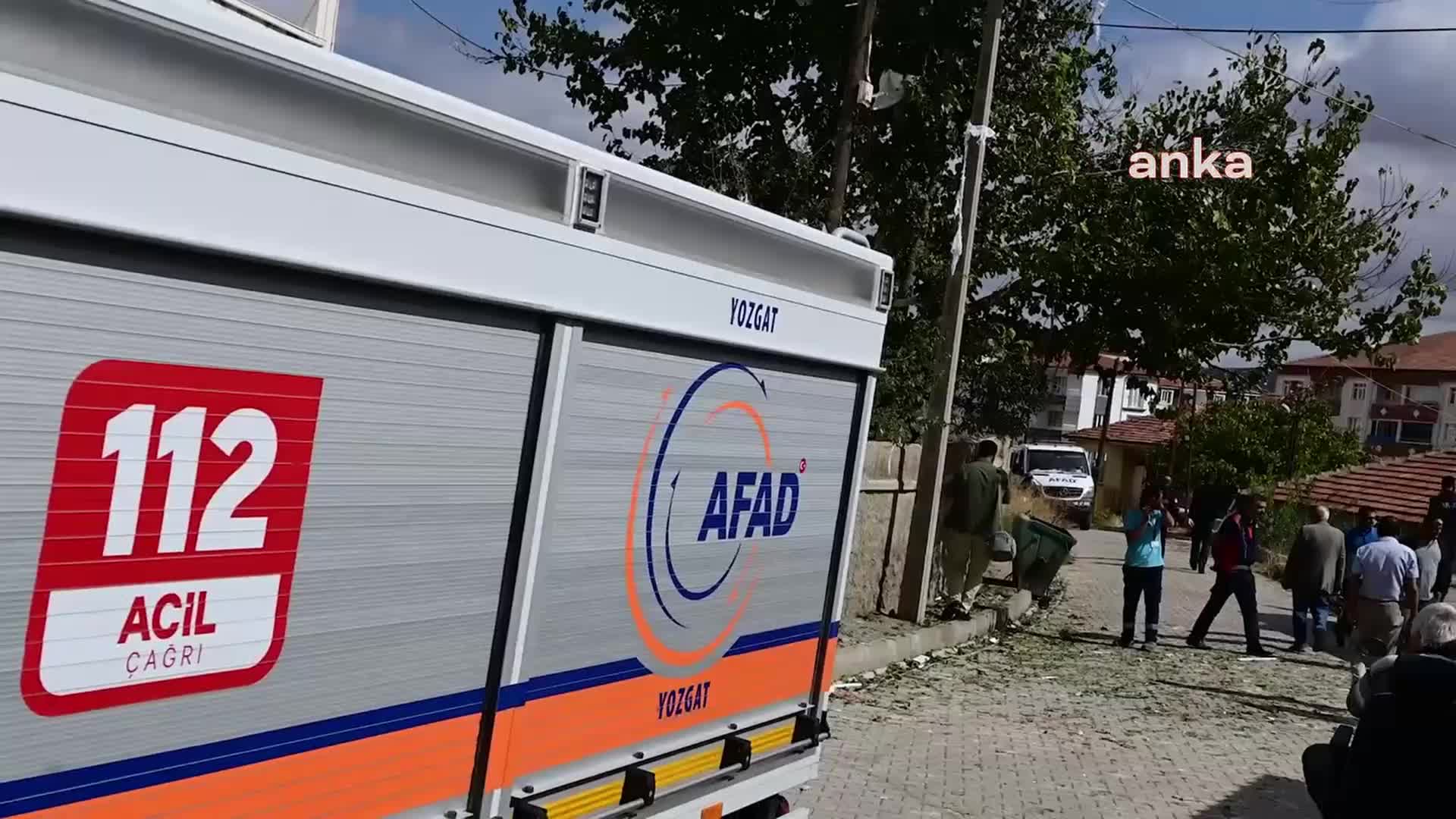 YOZGAT’TA DOĞAL GAZ PATLAMASINDA BİNA ÇÖKTÜ